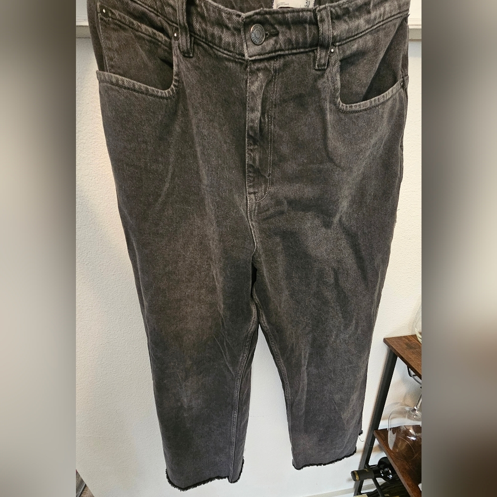 We The Free Tinsley Baggy High Rise Straight Leg Jean
